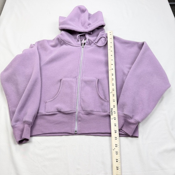 Moda Lavender Fleece Jacket - Picture 5 of 10